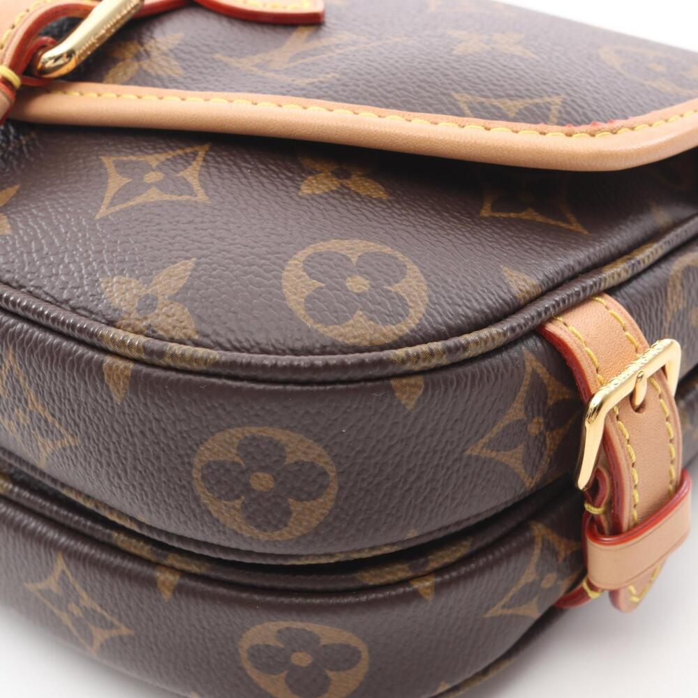 Louis Vuitton Saumur Handbag Canvas Monogram Brown - Picture 6 of 8